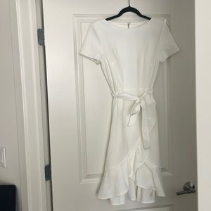 Calvin Klein White Dress • 4 • NWT